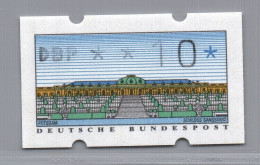 Bund Automatenmarken ATM 2.2.i Hellblaues Klischee - Timbres De Distributeurs [ATM]