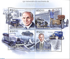 Guinea Bissau 2013 150th Anniversary Of Henri Ford, Mint NH, Transport - Automobiles - Automobili
