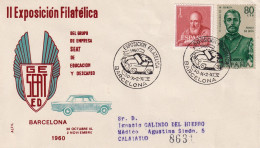 MATASELLOS 1960   SEAT - Cartas & Documentos