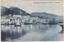 Salerno - Panorama Dal Porto - Il Castello - (Italia) - 7-0496 - Salerno