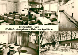 73616684 Breitenstein Suedharz FDGB Erholungsheim Mehrzweckgebaeude Fernsehraum  - Mansfeld