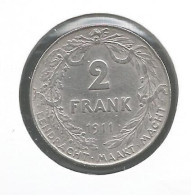 ALBERT I * 2 Frank 1911 Vlaams * Prachtig * Nr 12978 - 2 Francs