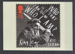 U.K., Royal Shakespeare Company, King Lear-Paul Scofield. 2011. - Postzegels (afbeeldingen)
