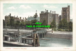 R594301 London. Lambeth Palace. G. D. And D - Andere & Zonder Classificatie