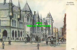 R594303 London. Law Courts. Postcard - Sonstige & Ohne Zuordnung