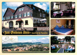 73616437 Hofbieber Gasthof Pension Zum Goldenen Stern Gastraeume Zimmer Panorama - Sonstige & Ohne Zuordnung