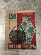 SOUTH VIETNAM Stamps(1967-ARTISANT-35d00) PRINT ERROR(ASKEW)1 STAMPS-vyre Rare - Vietnam