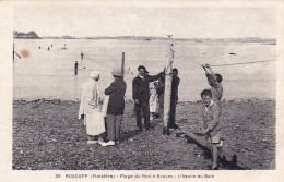 29 - Finistere - ROSCOFF - Plage Du Roc'h Kroum - L'heure Du Bain - Roscoff