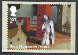 U.K., Royal Shakespeare Company, Hamlet-Janet Suzman. 2011. - Francobolli (rappresentazioni)