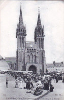 29 - Finistere - SAINT POL De LEON -  La Basilique Et Le Marché - Saint-Pol-de-Léon