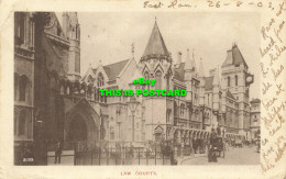 R594476 Law Courts. Davidson Brothers. London View Series. 1903 - Altri & Non Classificati