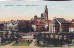 68 - STRASBOURG - Vue Prise De La Place De La République - Strasbourg