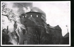 AK Stuttgart, Brandkatastrophe Des Alten Schlosses 21.-27. Dezember 1931  - Catástrofes