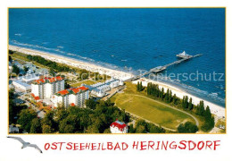 73616160 Heringsdorf Ostseebad Usedom Fliegeraufnahme Mit Seebruecke Heringsdorf - Other & Unclassified