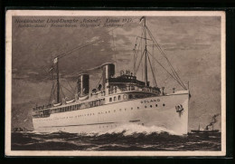 AK Dampfer Roland, Norddeutscher Lloyd  - Steamers