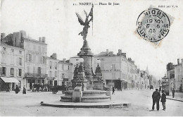 Niort. La Place Saint Jean. - Niort