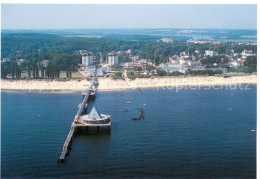 73616108 Heringsdorf Ostseebad Usedom Fliegeraufnahme Mit Seebruecke Heringsdorf - Autres & Non Classés