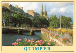 29 QUIMPER L ODET ET LA CATHEDRALE SAINT CORENTIN - Quimper