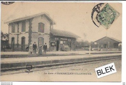 89 . Yonne :   égriselles - Villeneuve : La Gare . - Egriselles Le Bocage