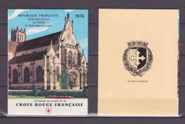 Carnet France Neuf** MNH 1976 Croix-Rouge Française N° 2025 Eglise De BROU - Croix Rouge