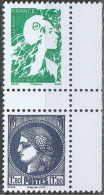 "Marianne De L'Avenir/ Cérès 1,80 €" 2024 - Paire De Carnet Se Tenant - Unused Stamps