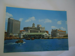SINGAPORE   POSTCARDS  WATER-FRONT     MORE PURHASES 10% DISCOUNT - Singapur
