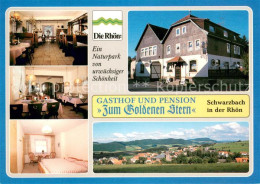 73615895 Hofbieber Gasthof Pension Zum Goldenen Stern Gastraeume Zimmer Panorama - Sonstige & Ohne Zuordnung