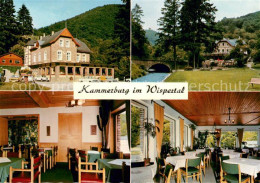 73615785 Lorch Rheingau Gasthaus Kammerburg Im Wispertal Park Gastraeume Lorch R - Sonstige & Ohne Zuordnung