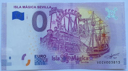 BILLETE 0 Euro Souvenir 0 € ESPAÑA: VEVC 2020-01 ISLA MÁGICA SEVILLA - Andere & Zonder Classificatie