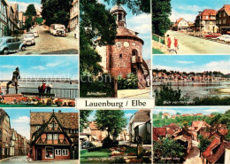 73615688 Lauenburg Elbe Neustadt Elbbruecke Rufer Aeltestes Haus Schlossturm Ham - Lauenburg