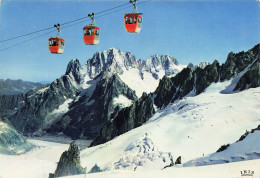 74 CHAMONIX MONT BLANC TELEPHERIQUE DE L AIGUILLE DU MIDI - Chamonix-Mont-Blanc