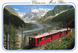 74 CHAMONIX MONT BLANC LE TRAIN DU MONTENVERS - Chamonix-Mont-Blanc
