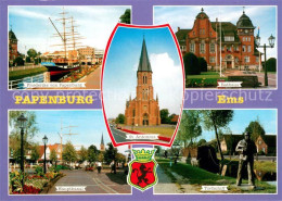 73615542 Papenburg Ems Friederike Von Papenburg Rathaus Hauptkanal Torfschiff Pa - Papenburg