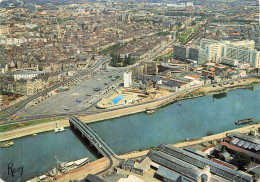 44  NANTES LE CENTRE LE CHU ET LE PONT BAILEY - Nantes