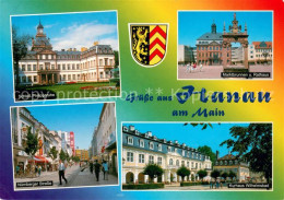 73615522 Hanau Main Schloss Philippsruhe Marktbrunnen Rathaus Nuernberger Strass - Hanau