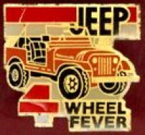 ** PIN' S  JEEP  WHEEL  FEVER ** - Renault
