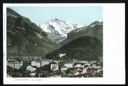 14692 - SUISSE - INTERLAKEN U. Die Jungfrau  - DOS NON DIVISE - Interlaken