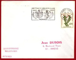 ** CENTENAIRE  ABBAYE  NULLIUS  1968  +  2  AUTRES ** - Lettres & Documents