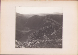 Valea Carașului Văzută Dinspre Platoul Iabalcea, Fotografie De Emmanuel De Martonne, 1921 G44N - Lugares