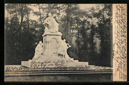 AK Berlin-Tiergarten, Richard-Wagner-Denkmal  - Tiergarten