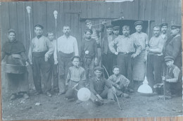 SOUFFLEURS DE VERRE CARTE PHOTO - Foto