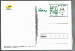 79990 -  LE  TIMBRE  FETE  L AIR - Cartes Postales Types Et TSC (avant 1995)