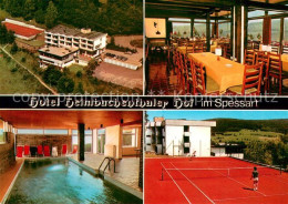 73615261 Heimbuchenthal Hotel Heimbuchenthaler Hof Fliegeraufnahme Gaststube Hal - Andere & Zonder Classificatie