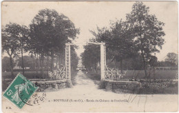 BOUVILLE. Entrée Du Château De Farcheville - Otros & Sin Clasificación