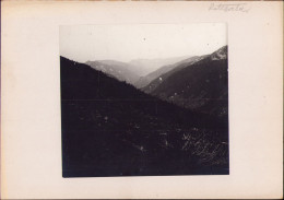 Borăscu și Valea Lăpușnic Retezat, Fotografie De Emmanuel De Martonne, 1921 G37N - Lieux