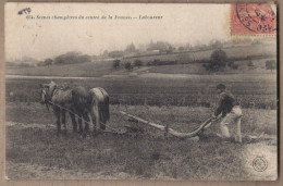 CPA 18 - CENTRE - Scènes Champêtres Du Centre De La France - Laboureur - TB PLAN ATTELAGE AGRICULTURE LABOUR - Otros & Sin Clasificación