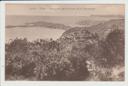 EZE - ALPES MARITIMES - VUE PRISE DE LA ROUTE DE LA CORNICHE - Eze