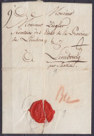 L. Datée 18 Octobre 1791 De BERGEN-OP-ZOOM Pour LIMBOURG "par Batise" (Battice) (au Dos: Marque "B…" Au Crayon Rouge - 1714-1794 (Oostenrijkse Nederlanden)