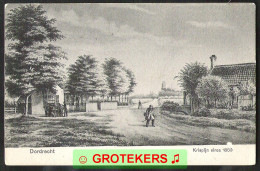 DORDRECHT Krispijn Ca 1850 Kaart Doorloper Ca 1904 - Dordrecht