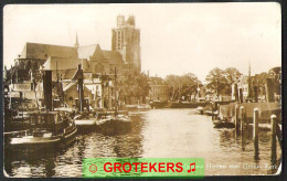 DORDRECHT Nieuwe Haven Met Groote Kerk 1954 - Dordrecht